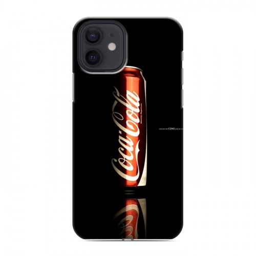 Дизайнерский силиконовый чехол для Iphone 12 Coca-cola