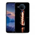 Дизайнерский силиконовый чехол для Nokia 5.4 Coca-cola