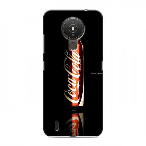 Дизайнерский силиконовый чехол для Nokia 1.4 Coca-cola