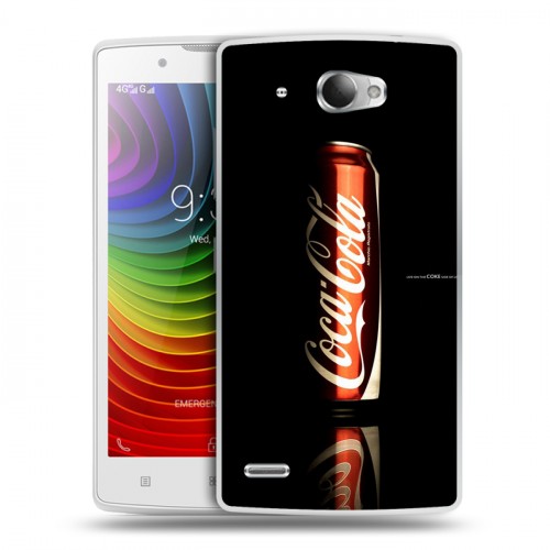 Дизайнерский пластиковый чехол для Lenovo S920 Coca-cola