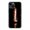 Дизайнерский пластиковый чехол для Iphone 14 Coca-cola