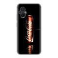 Дизайнерский пластиковый чехол для Xiaomi Poco M5 Coca-cola