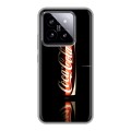 Дизайнерский силиконовый чехол для Xiaomi 14 Coca-cola