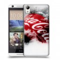 Дизайнерский пластиковый чехол для HTC Desire 626 Coca-cola