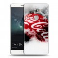 Дизайнерский пластиковый чехол для Huawei Mate S Coca-cola