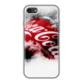 Дизайнерский силиконовый чехол для Iphone 7 Coca-cola