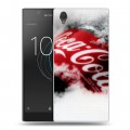 Дизайнерский пластиковый чехол для Sony Xperia L1 Coca-cola