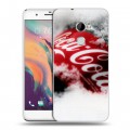 Дизайнерский пластиковый чехол для HTC One X10 Coca-cola