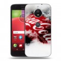 Дизайнерский силиконовый чехол для Motorola Moto E4 Plus Coca-cola