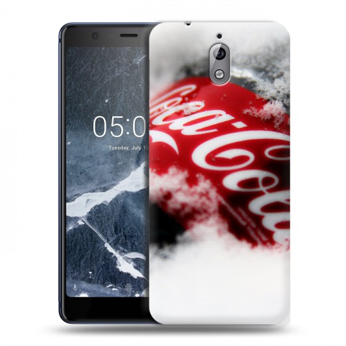 Дизайнерский силиконовый чехол для Nokia 3.1 Coca-cola