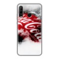 Дизайнерский силиконовый чехол для Huawei P30 Lite Coca-cola