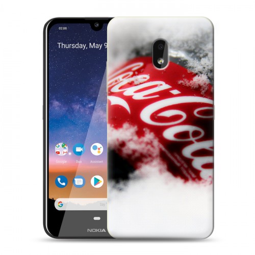 Дизайнерский силиконовый чехол для Nokia 2.2 Coca-cola