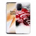 Дизайнерский пластиковый чехол для OnePlus 8T Coca-cola