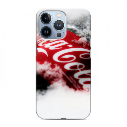 Дизайнерский силиконовый чехол для Iphone 13 Pro Coca-cola