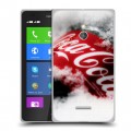 Дизайнерский силиконовый чехол для Nokia XL Coca-cola