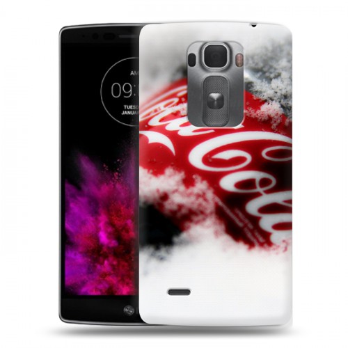 Дизайнерский пластиковый чехол для LG G Flex 2 Coca-cola