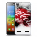 Дизайнерский пластиковый чехол для Lenovo A6000 Coca-cola