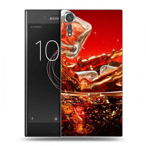 Дизайнерский пластиковый чехол для Sony Xperia XZs Coca-cola