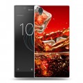 Дизайнерский пластиковый чехол для Sony Xperia L1 Coca-cola