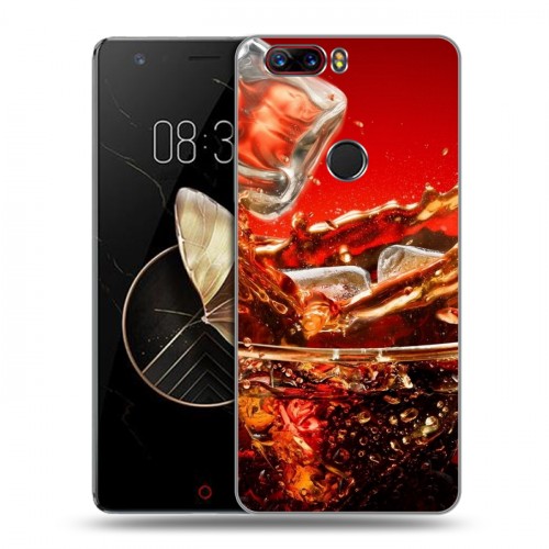 Дизайнерский пластиковый чехол для ZTE Nubia Z17 Coca-cola