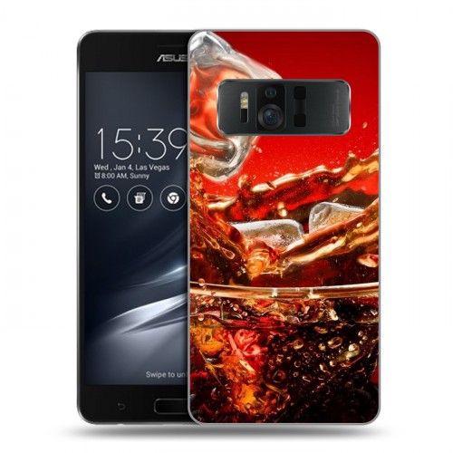 Дизайнерский силиконовый чехол для ASUS ZenFone AR Coca-cola