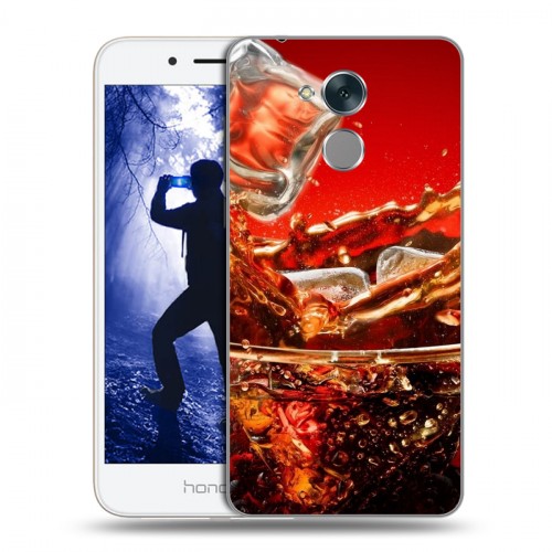 Дизайнерский пластиковый чехол для Huawei Honor 6A Coca-cola