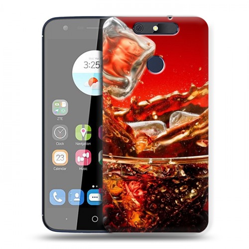 Дизайнерский силиконовый чехол для ZTE Blade V8C Coca-cola