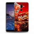 Дизайнерский пластиковый чехол для Nokia 7 Plus Coca-cola