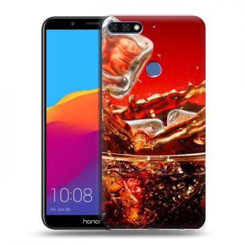 Дизайнерский пластиковый чехол для Huawei Honor 7C Pro Coca-cola