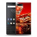 Дизайнерский пластиковый чехол для BlackBerry KEY2 Coca-cola