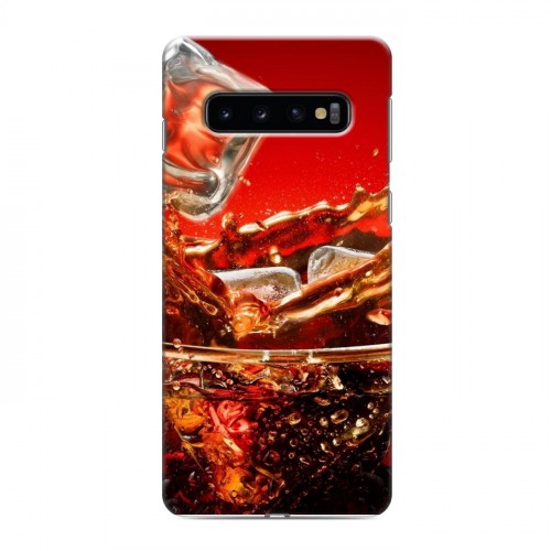 Дизайнерский силиконовый чехол для Samsung Galaxy S10 Coca-cola