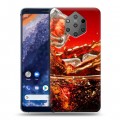 Дизайнерский силиконовый чехол для Nokia 9 PureView Coca-cola