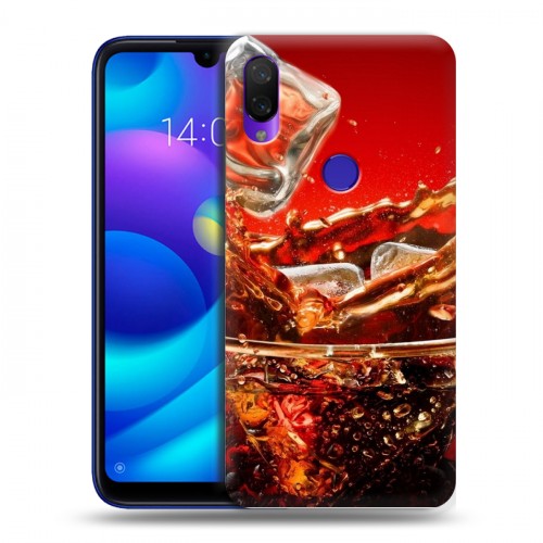 Дизайнерский пластиковый чехол для Xiaomi Mi Play Coca-cola