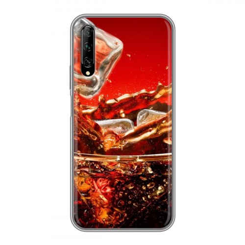 Дизайнерский силиконовый чехол для Huawei Y9s Coca-cola