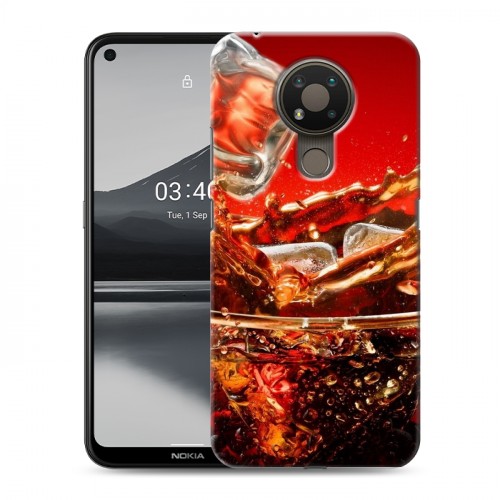 Дизайнерский пластиковый чехол для Nokia 3.4 Coca-cola