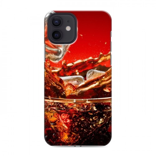 Дизайнерский силиконовый чехол для Iphone 12 Coca-cola