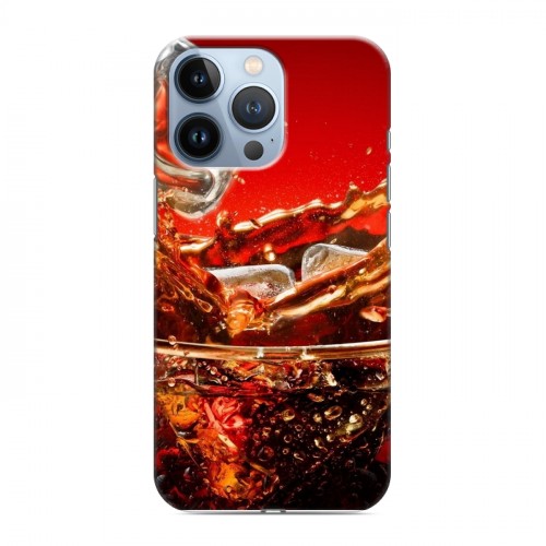 Дизайнерский силиконовый чехол для Iphone 13 Pro Coca-cola