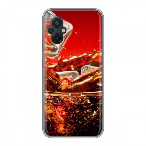 Дизайнерский пластиковый чехол для Xiaomi Poco M5 Coca-cola