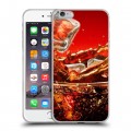 Дизайнерский силиконовый чехол для Iphone 6 Plus/6s Plus Coca-cola