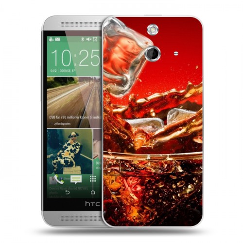 Дизайнерский пластиковый чехол для HTC One E8 Coca-cola