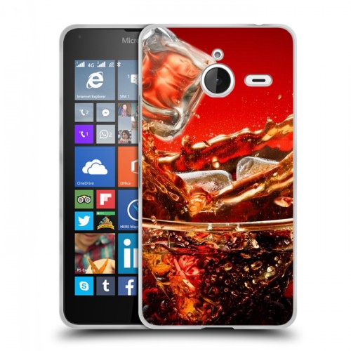 Дизайнерский пластиковый чехол для Microsoft Lumia 640 XL Coca-cola