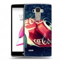 Дизайнерский пластиковый чехол для LG G4 Stylus Coca-cola