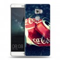 Дизайнерский пластиковый чехол для Huawei Mate S Coca-cola