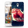 Дизайнерский силиконовый чехол для ZUK Z1 Coca-cola