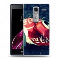 Дизайнерский пластиковый чехол для LG Class Coca-cola