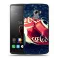 Дизайнерский пластиковый чехол для Lenovo A7010 Coca-cola