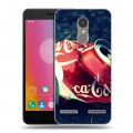 Дизайнерский пластиковый чехол для Lenovo K6 Coca-cola