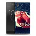 Дизайнерский пластиковый чехол для Sony Xperia L1 Coca-cola