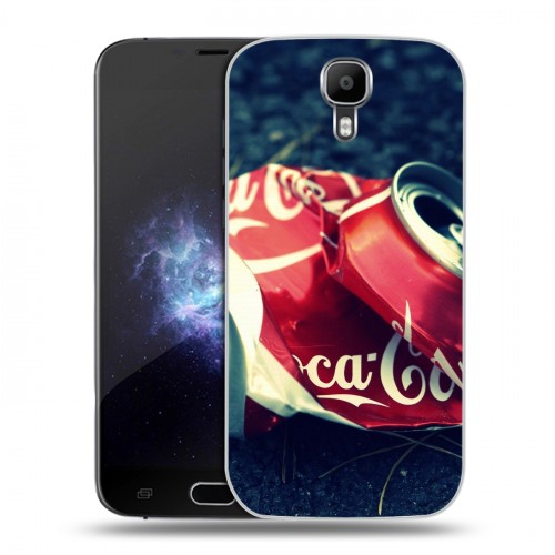 Дизайнерский пластиковый чехол для Doogee X9 Pro Coca-cola