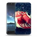 Дизайнерский силиконовый чехол для Doogee BL5000 Coca-cola